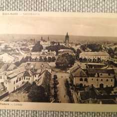 Carte Postală Baia Mare, 1930, circulată Gara Filaret /București, vedere gen.