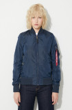 Alpha Industries geacă bomber MA-1 TT Wmn femei, culoarea bleumarin, de tranziție 141041.07-navy