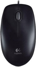MOUSE LOGITECH B100-PC sau NB-cu fir-USB-optic-800 dpi-butoane-scroll 3-1--negru foto