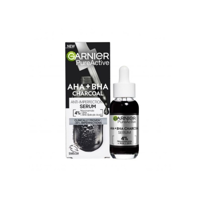 Garnier Pure Active Charcoal Ser anti imperfecțiuni 30 ml