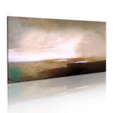 Cumpara ieftin Tablou pictat manual - After storm 120x60 cm