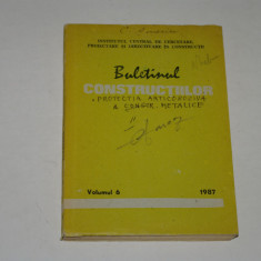 Buletinul constructiilor volumul 6 - 1987