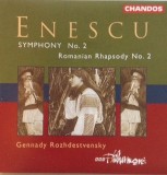 George Enescu, Gennadi Rozhdestvensky, BBC Philharmonic - Symphony No. 2 / Romanian Rhapsody No. 2, CD