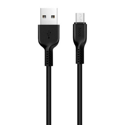 HOCO - Cablu de date (X20 Flash) - USB-A la Micro-USB, 10W, 2A, 1.0m - Negru foto