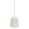 Perie WC Plastic, Model Diamond, M&acirc;ner Antiderapant, Ecru, 40 cm