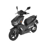 Scuter electric HECHT Equis Black, acumulator 72 V, 20 Ah, motor 1800 W, viteza maxima de 45 km/h, autonomie 65 km, negru