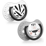 LOVI Salt &amp; Pepper suzetă 18+ m 2 buc