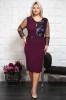 Rochie de ocazie Elise Mov - 58Marimea, Yves