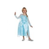 Costum carnaval Elsa Classic- Frozen pentru copii, marime XS ( 3-4 ani)