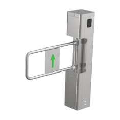 Poarta batanta partea dreapta, Card MiFare, Brat metalic, latime banda 900mm - HIKVISION DS-K3BC411X-RS-M-Dp90