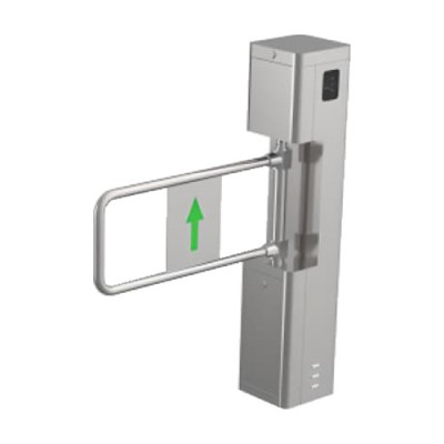 Poarta batanta partea dreapta, Card MiFare, Brat metalic, latime banda 900mm - HIKVISION DS-K3BC411X-RS-M-Dp90 foto