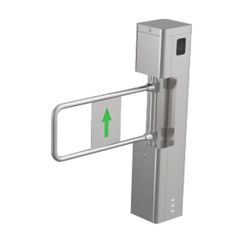 Poarta batanta partea dreapta, Card MiFare, Brat metalic, latime banda 900mm - HIKVISION DS-K3BC411X-RS-M-Dp90