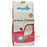 Fulgi din 6 Cereale Integrale Demeter Ecologice/Bio 500g