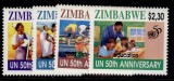 Zimbabwe 1995 - Aniversare ONU, serie neuzata