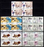 ✅RO 2003 LP 1624 &quot;Centenar FIFA 2004 - Istoria FIFA&quot;,serie bloc de 4, MNH