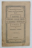 DUREREA VINERII CELEI MARI SI SOARELE SFINTELOR PASTI de ARHIMANDRITUL I. SCRIBAN , 1924