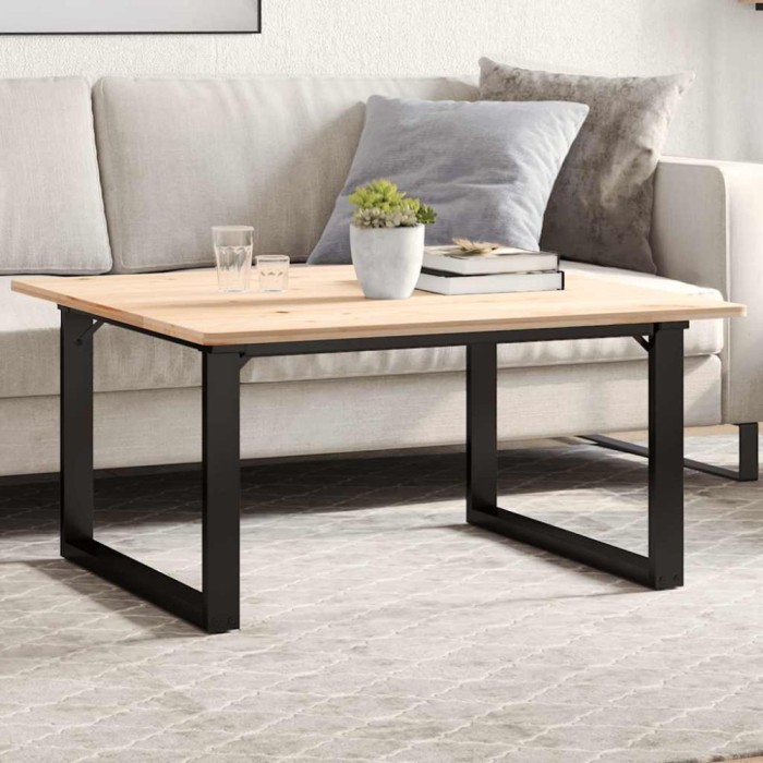 vidaXL Picioare Măsuță de cafea O-Frame 70x60x43 cm Oţel 357873