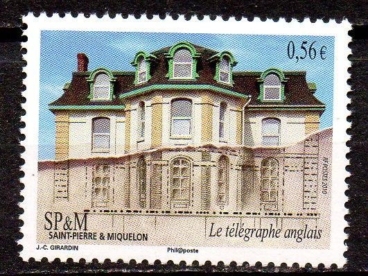 St. Pierre &amp;Miquelon 2010, Arhitectura, serie neuzata, MNH