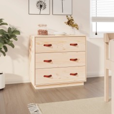 vidaXL Dulap, 80x40x75 cm, lemn masiv de pin 820107