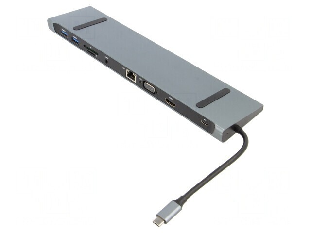 Adaptor USB 2.0/3.1 0.15m Negru/Gri Cablexpert