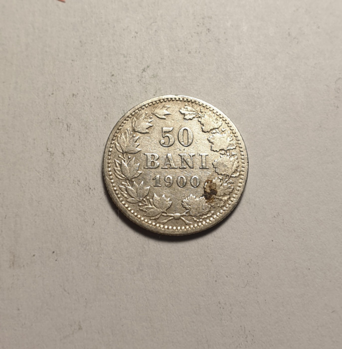 50 bani 1900 Frumos