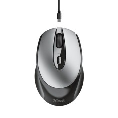 Mouse fara fir trust zaya wireless rechargeable mouse black specifications general formfactor standard ergonomic design