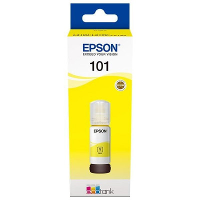 Cartus cerneala epson 101 ecotank yellow capacitate 70ml pentru l6170 l4160 l4150 l6190 foto