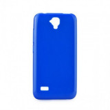 Husa Telefon Huawei Y5, Ultra Slim, Albastru, Tip Jelly