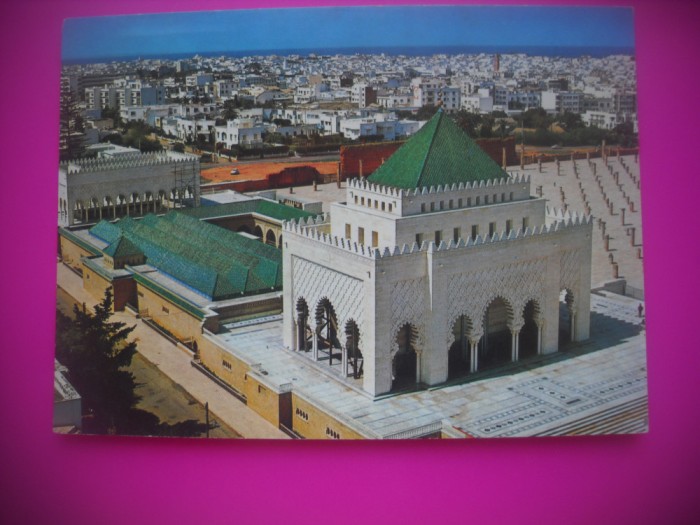 HOPCT 6738 MAUSOLEUL MOHAMMED V -RABAT -MAROC -AFRICA-NECIRCULATA