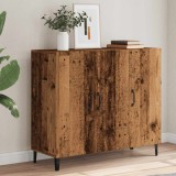 vidaXL Dulap, lemn vechi, 90x34x80 cm, lemn prelucrat