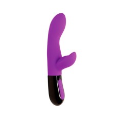 Vibrator Rabbit Gaia 10 Moduri Vibratii Silicon USB Mov 20.4 cm