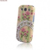 Husa Sony Xperia J, Plastic, Model Vintage, Fancy