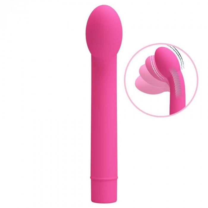 Vibrator Punctul G Logan, Roz, 16 cm