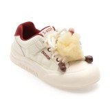 Pantofi sport SELECTION KIDS albi, 120712, din piele ecologica