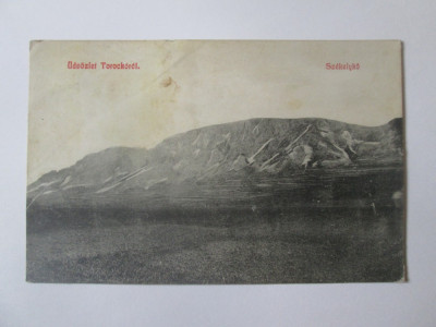 Carte postala circulata 1922 Rimetea(Alba)/Piatra Secuiului-Colții Trasăului foto