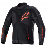 Cumpara ieftin Geaca Moto Alpinestars Viper V3 Air Jacket, Negru/Rosu, Extra-Large