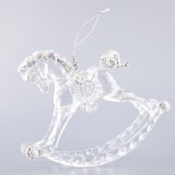 Cumpara ieftin Set 2 ornamente brad Rocking Horse 12 cm