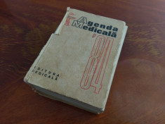 Agenda Medicala 1984 foto