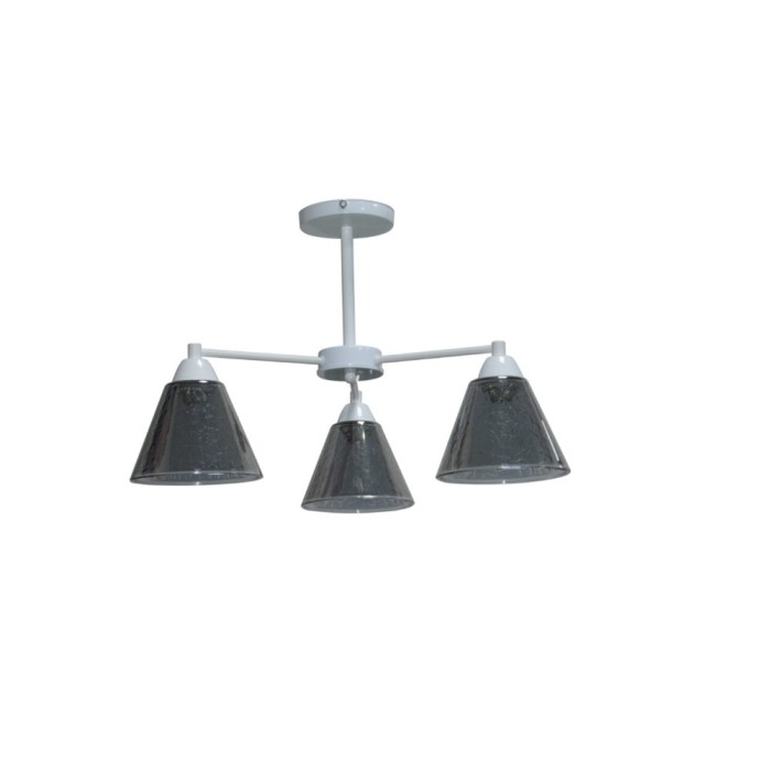 Lustra Fare 3XE27 IP20, alb+negru, Erste