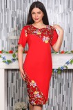 Rochie de ocazie Irisa rosuMarimea, Yves