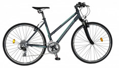 Bicicleta Oras Contura 2866 Gri Verde L 28 inch foto