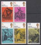 Marea Britanie 1970 - Operele lui Charles Dickens și William Wordsworth, MNH