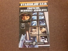 STANISLAW LEM - EDIFICIUL NEBUNIEI ABSOLUTE