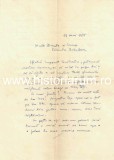NI1164 Constantin Turcu, scrisoare olografă către preot Constantin Bobulescu, 1955