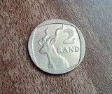 C50 - Moneda foarte veche - 2 rand - Africa de Sud - 1998