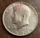 C50 - Moneda foarte veche - America - half dollar - 1977