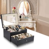 Cutie Organizator 20 Ceasuri &ndash; Black &amp; Cream Edition (Outlet/Defect)