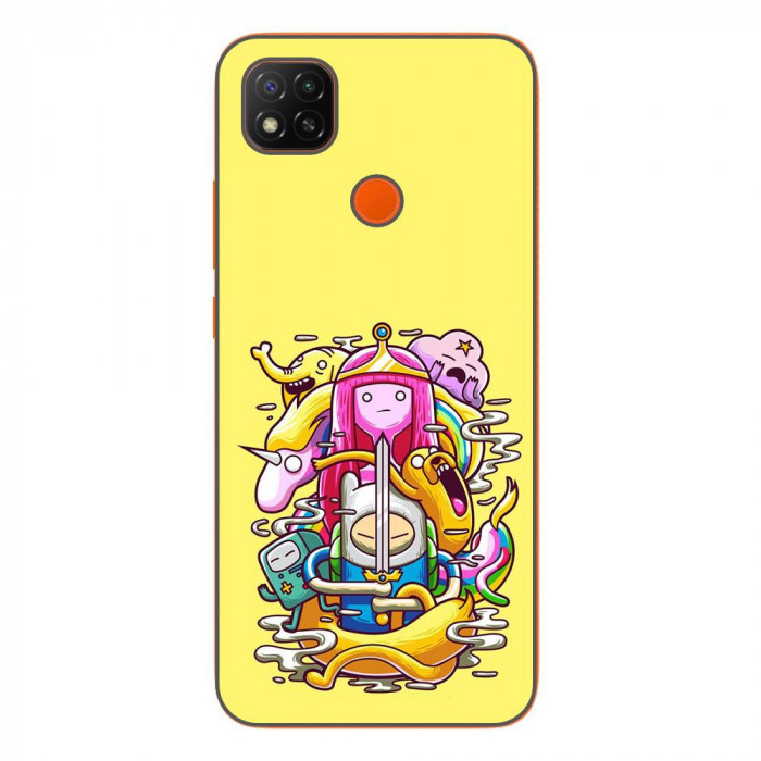 Husa compatibila cu Xiaomi Redmi 9C, 9C NFC Silicon Gel Tpu Model Adventure Time Poster