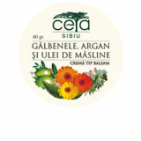 Unguent de galbenele, argan si ulei de masline, 20g, Ceta Sibiu