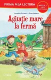 Agitatie mare la ferma (Nivelul 1 Carte cu pictograme) - Litera